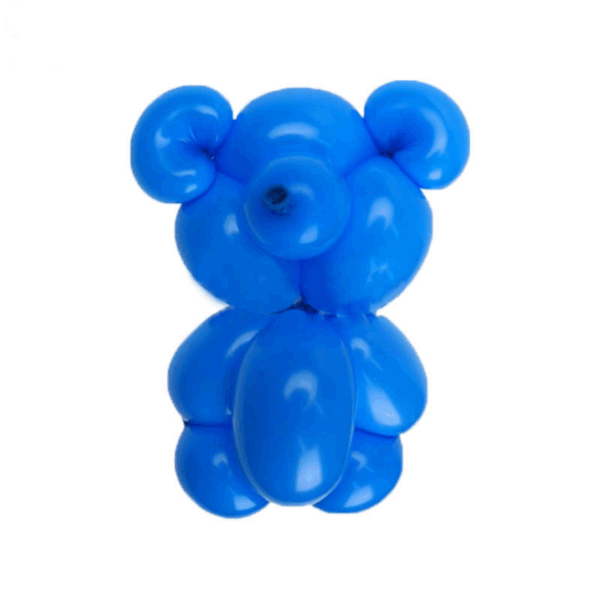 Set 50 Baloane Modelaj Latex Albastru/Blue 135-145cm