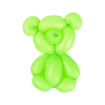 Set 50 Baloane Modelaj Latex Verde Deschis/Light Green 135-145cm