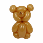 Set 50 Baloane Modelaj Latex Retro Maro/Cocoa 135-145cm