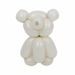 Set 50 Baloane Modelaj Latex Retro Nisip/Sand White 135-145cm