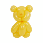 Set 50 Baloane Modelaj Latex Galben Lamaie/Lemon Yellow135-145cm
