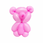 Set 50 Baloane Modelaj Latex Roz/Pink 135-145cm