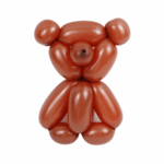 Set 50 Baloane Modelaj Latex Maro Cafeniu/Coffe 135-145cm