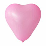 Set 5 Baloane Latex Inimă Roz 30cm