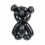 Set 50 Baloane Modelaj Latex Negru/Black 135-145cm