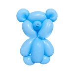 Set 50 Baloane Modelaj Latex Albastru Deschis/Light Blue 135-145cm