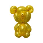 Set 50 Baloane Modelaj Latex Auriu/Gold 135-145cm