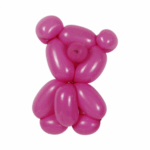 Set 50 Baloane Modelaj Latex Roz Fuchsia/Fuchsia 135-145cm