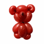 Set 50 Baloane Modelaj Latex Rosu Inchis/Garnet Red 135-145cm