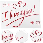 Sticker I Love You, Rosu