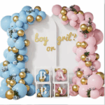 Arcadă de Baloane pentru Gender Reveal-86 Bucati