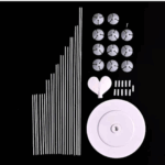 Suport Baloane 100 cm Pentru 12 Baloane - imagine 3