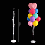 Suport Balone Reglabil 130 cm pentru 7 Baloane