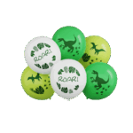 Baloane Latex Dinozaur 30cm - Set 6 Baloane