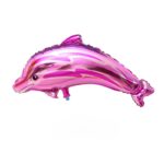 Balon Folie 100cm x 70cm,Delfin Roz