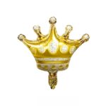 Balon Folie 35cm x 40cm, Coroană Aurie