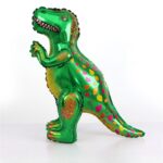 Balon Folie 53cm x 64cm, Dinozaur T-Rex 3D Verde