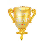 Balon Folie 65cm x 72cm, Cupa Aurie