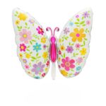 Balon Folie 65cm x 90cm, Formă de Fluture Colorat