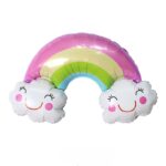 Balon Folie 80cm x 53cm, Curcubeu