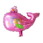 Balon Folie 88cm x 72cm, Balena Roz