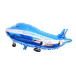 Balon Folie 98cm x 49cm, Avion Albastru