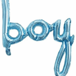 Balon Folie Boy Albastru , 82cm