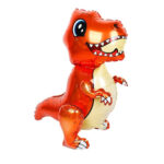 Balon Folie Dinozaur 66cm x 50cm, Rosu