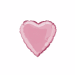 Balon Folie Inima 45cm , Roz