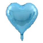 Balon Folie Inima 46cm, Albastru