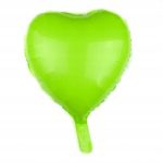 Balon Folie Inima 46cm, Verde Pastel