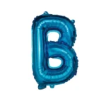 Balon Folie Litera B 40cm, Albastru