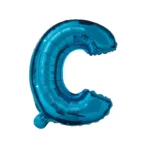 Balon Folie Litera C 40cm, Albastru
