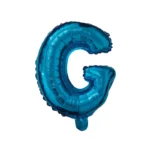 Balon Folie Litera G 40cm, Albastru