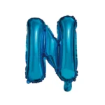 Balon Folie Litera N 40cm, Albastru