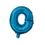 Balon Folie Litera O 40cm, Albastru