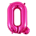 Balon Folie Litera Q 40cm, Fuchsia
