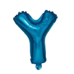 Balon Folie Litera Y 40cm, Albastru