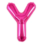 Balon Folie Litera Y 40cm, Fuchsia