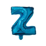 Balon Folie Litera Z 40cm, Albastru