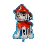 Balon Folie Marshal Patrula Catelusilor 50cm x 83cm, Rosu