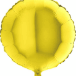 Balon Folie Rotund  Minge 46cm, Auriu