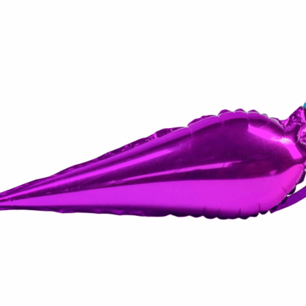 Balon Folie Stea 3D 35cm , Mov