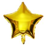 Balon Folie Stea 46cm, Auriu