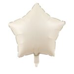 Balon Folie Stea 46cm, Bej