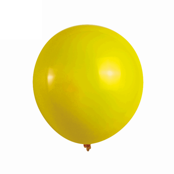 Set 100 Baloane Latex 13cm, Galben,Yellow