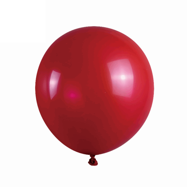 Set 25 Baloane Latex 30cm, Rosu Inchis,Garnet Red