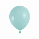 Set 100 Baloane Latex Macaron 13cm, Turquoise Tiffany