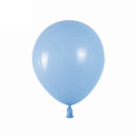 Set 50 Baloane Latex Macaron 25cm, Albastru,Blue