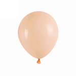 Set 50 Baloane Latex Macaron 25cm, Portocaliu